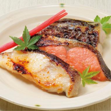 Marinated Sockeye Salmon & Black Cod